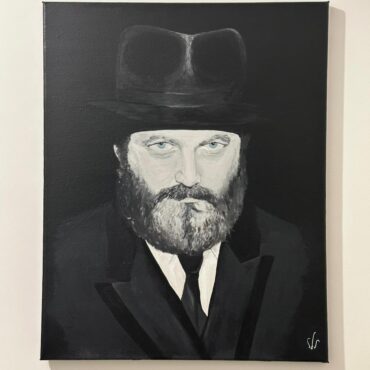 34 - Une toile du Rabbi