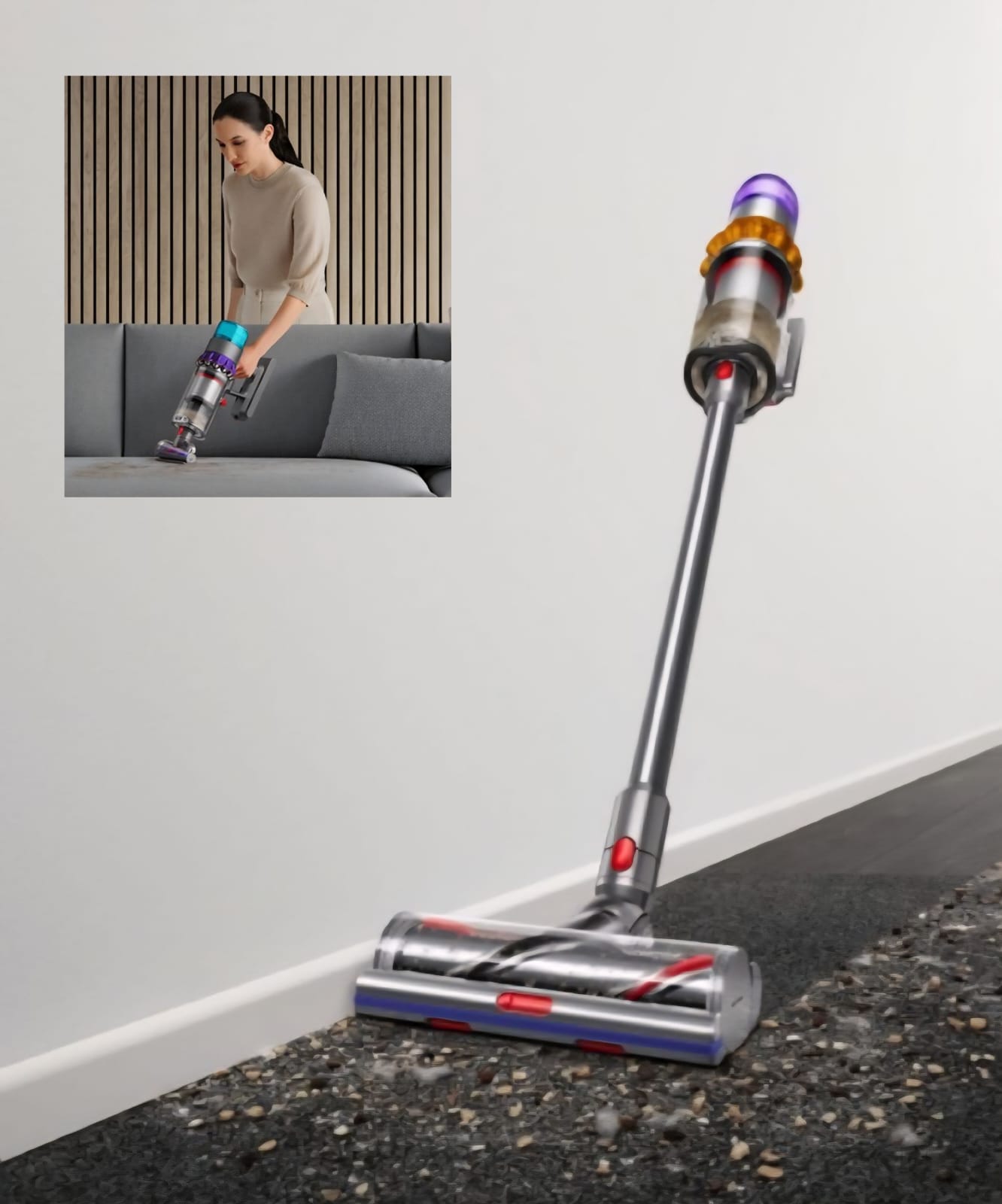 15- Un aspirateur balai Dyson Gen5 detect Absolute